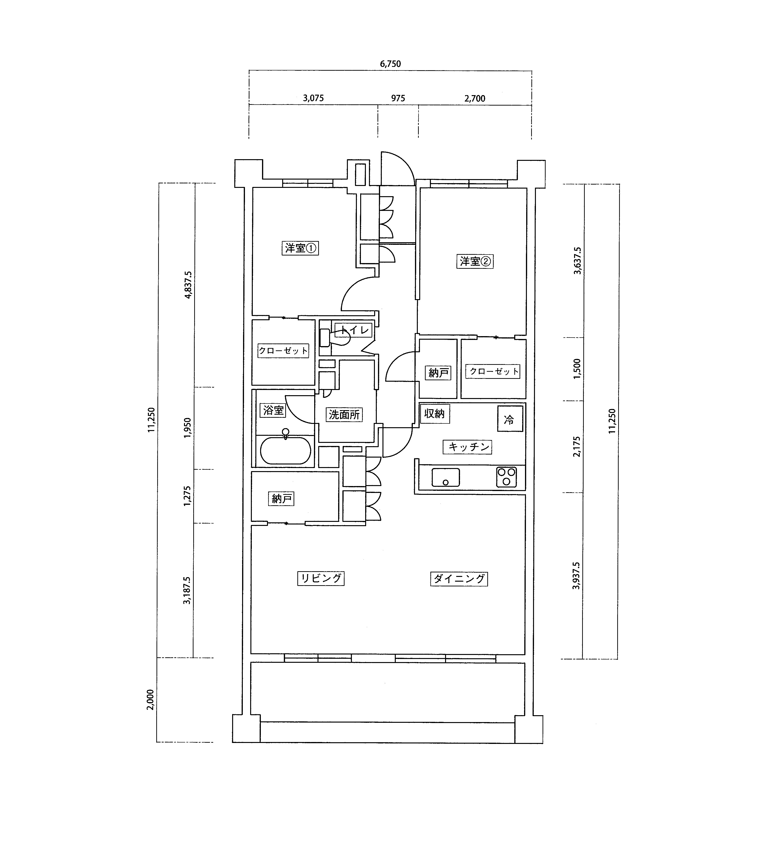 マンション図面